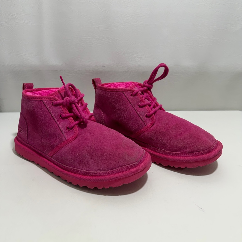 Ugg ankle fur outdoor boots